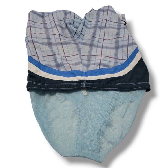 Y2K Quiksilver Shorts Size 42 W42"xL10" Board Shorts Swimming Trunks Embroidered - Picture 5 of 9